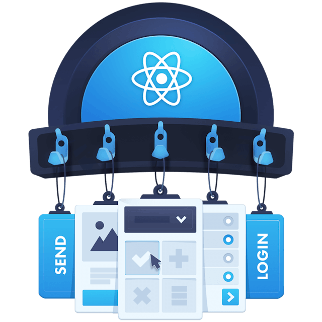 illustration for Reusable State and Effects with React Hooks