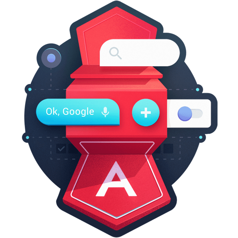 illustration for Structure Angular Apps with Angular Material Components