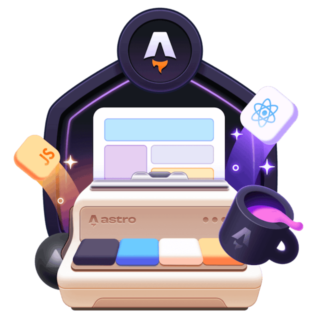 illustration for Build a Full Stack Blog with Astro